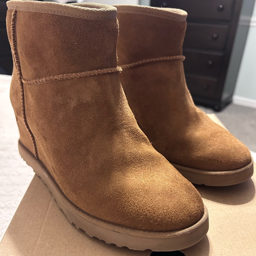 UGG Classic Femme Mini - wedge chestnut